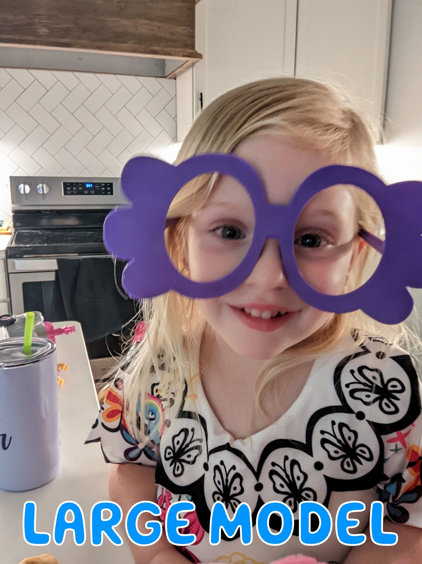 Bluey & Bingo Heeler Janet Rita Grannies Glasses Prop Costume Accessory Halloween Toy Granny Outfit