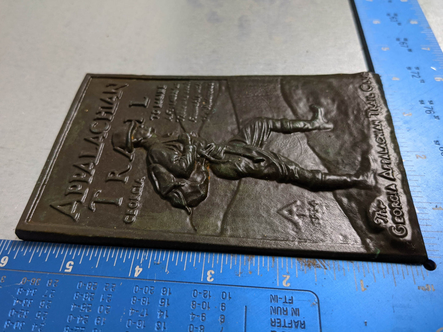 Appalachian Trail AT Springer Mountain Summit Terminus Sign Ornament Decoration Georgia Hiking Gift - Medium