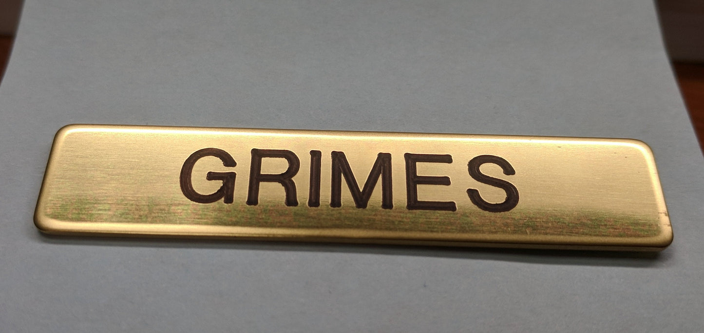 Rick Grimes Sheriff Name Badge - AMC The Walking Dead Costume