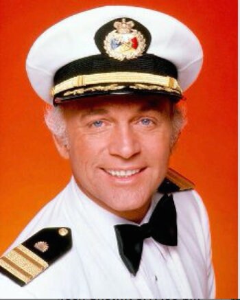 The Love Boat Merrill Stubing Captain Name Badge Tag Cosplay Halloween Costume Accessory