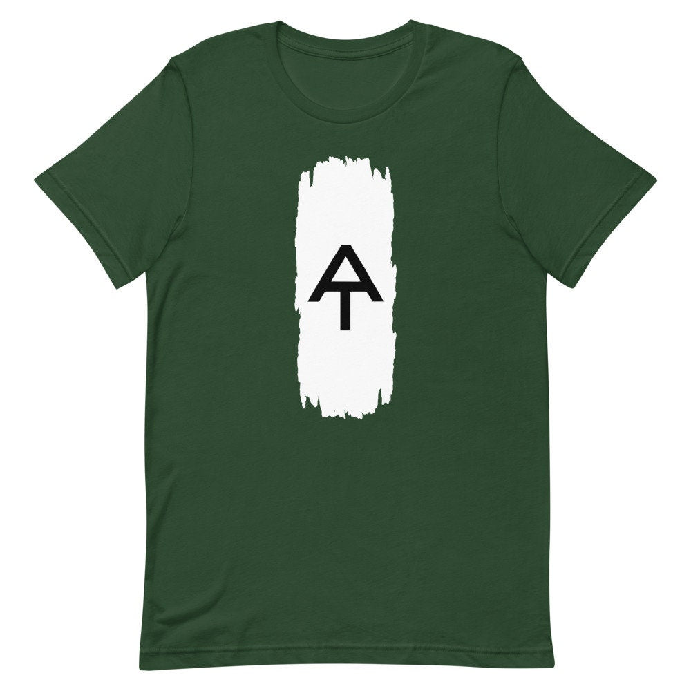 Appalachian Trail Rugged  White Blaze T-shirt AT Shirt Tee Shirt Hiking Blaze