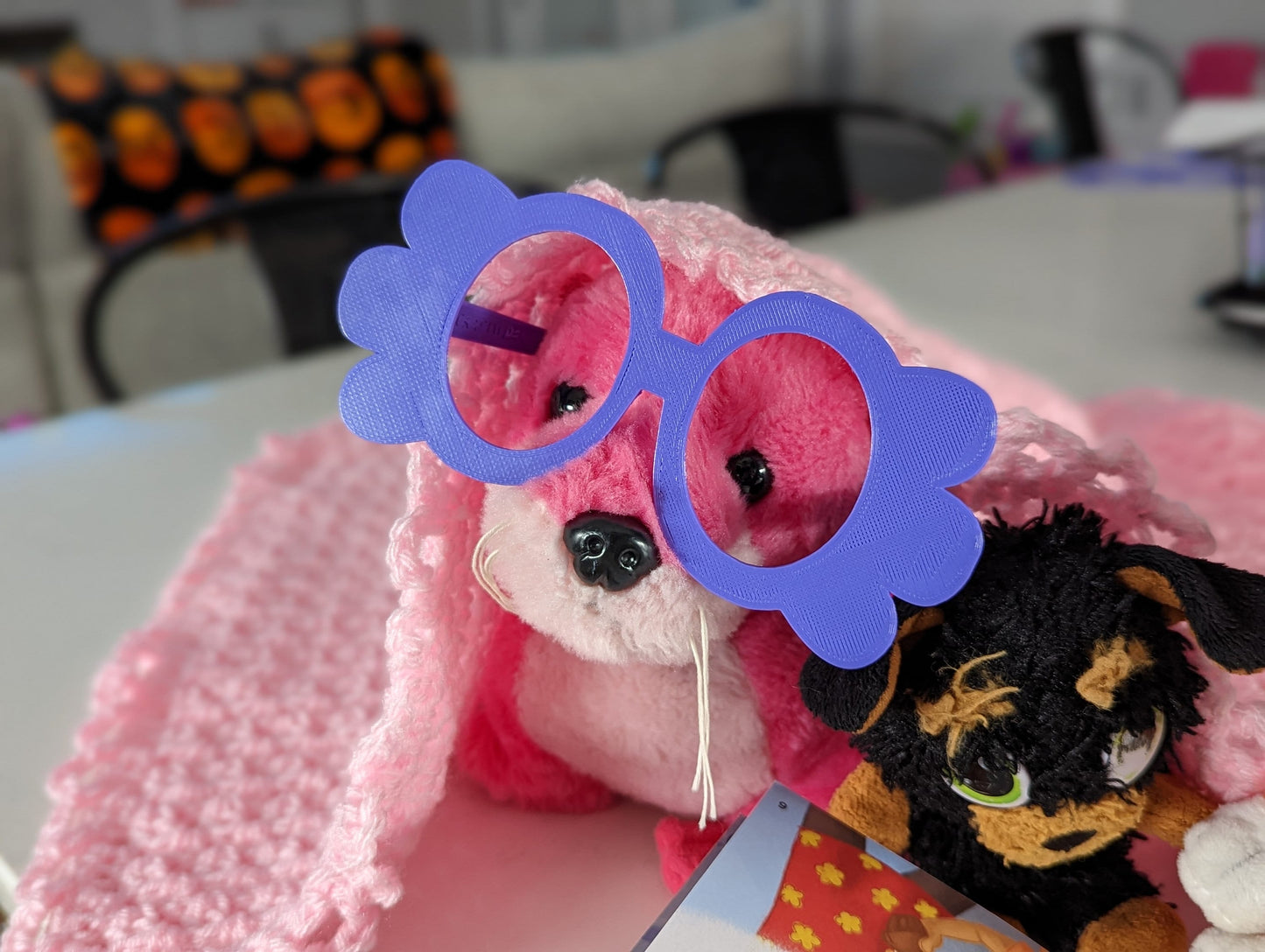 Bluey & Bingo Heeler Janet Rita Grannies Glasses Prop Costume Accessory Halloween Toy Granny Outfit