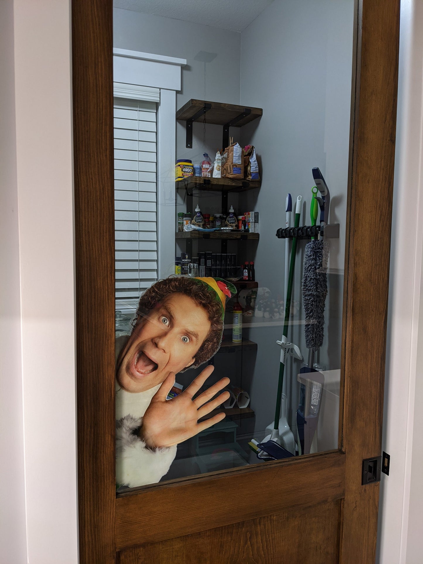 The Original Buddy the Elf Christmas Window Cling Sticker - 12x18 - REUSABLE - REPOSITIONABLE - Will Ferrell