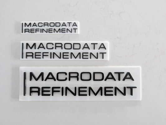 Severance Macrodata Refinement MDR Department Lumon Door Sign AppleTV Custom