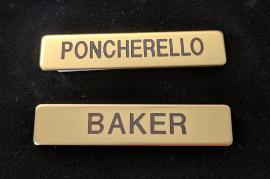 C.H.I.P.S Frank Poncherello or Baker Name Badge - CHIPS Ponch Halloween Cosplay Costume Prop Accessory