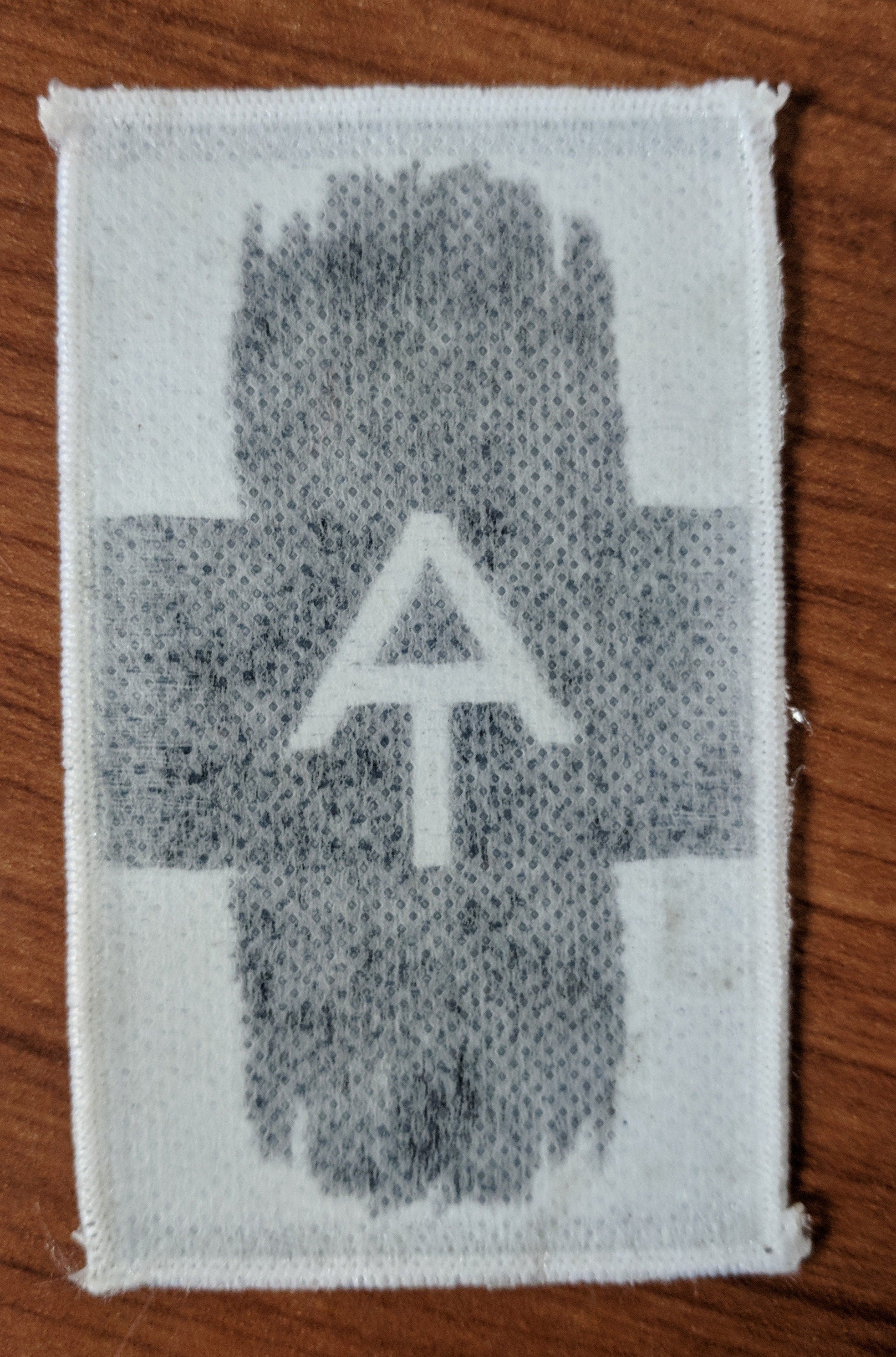 Appalachian Trail AT Hike Patch Iron or Sew On Souvenir Patch  White Blaze - 2" x 3.5"