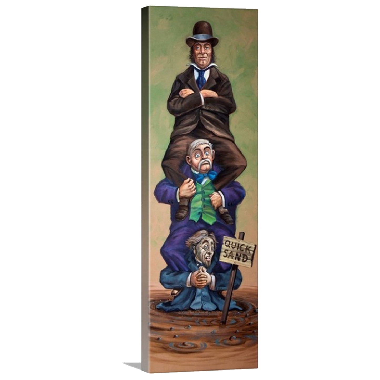 20" x 60" Haunted Mansion Stretch Portraits - Individual - Haunted Mansion Inspired Stretching Paintings